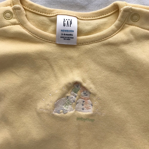 Newborn 0-3 mo Pink & Yellow Onsies-Lot of 6 - Picture 7 of 8